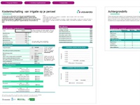 Rekentool voor irrigatiekosten in sierteelt vollegrond