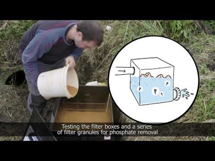 VIDEO Phosphorus removal filter boxes in drained agricultural fields