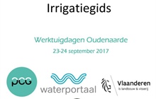 Irrigatiegids Werktuigdagen Oudenaarde 23-24 september 2017