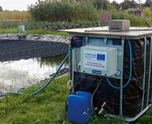 Compacte MBBR haalt stikstof uit spuistroom